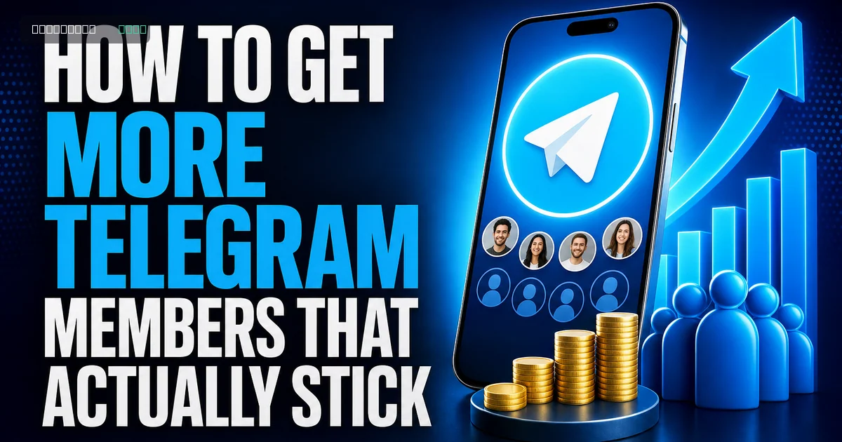 How to Get More Telegram Members That Actually Stick How to Get More Telegram Members That Actually Stick