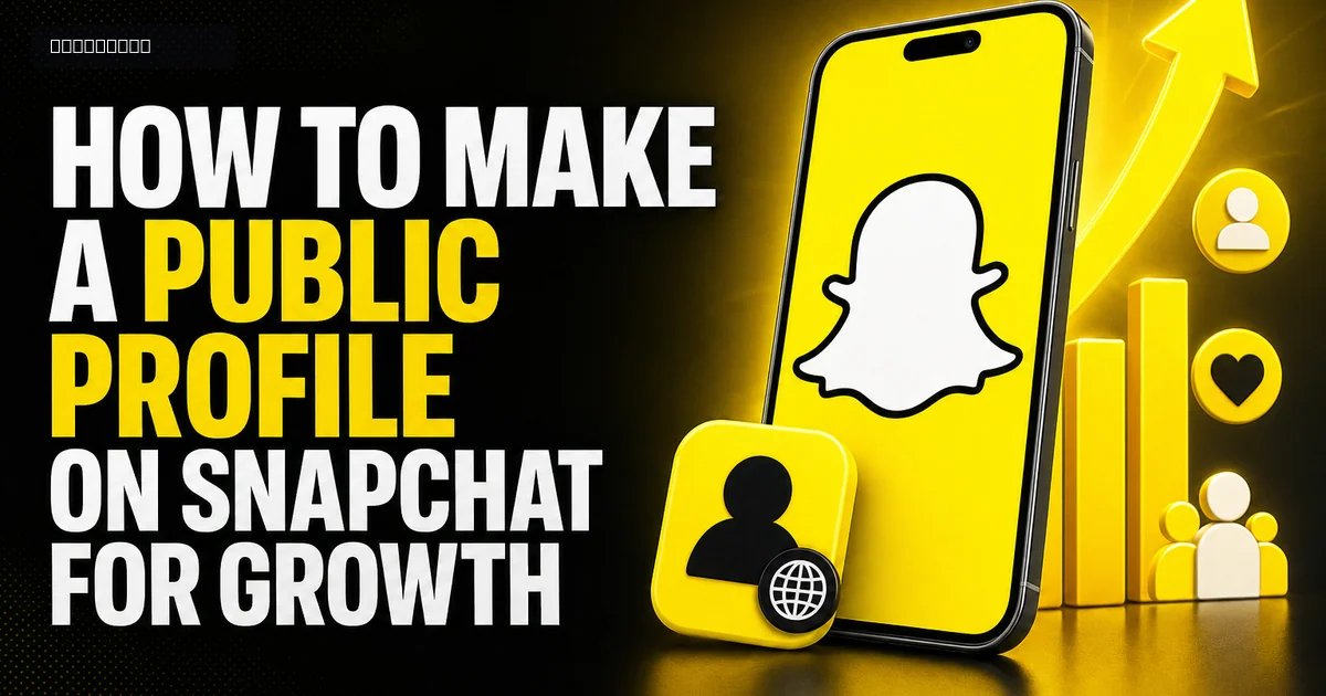 How to Make a Public Profile on Snapchat for Growth How to Make a Public Profile on Snapchat for Growth