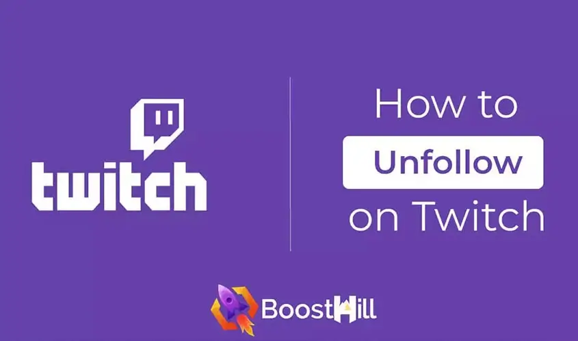 how to unfollow on twitch