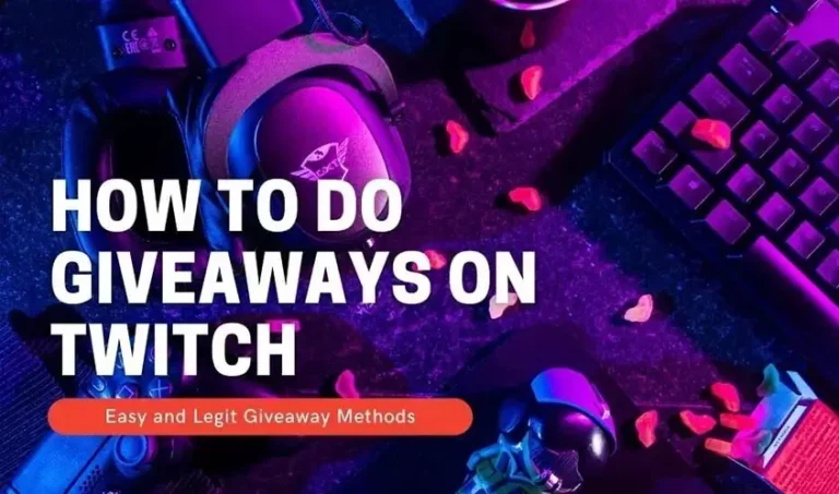 how to do giveaways on twitch