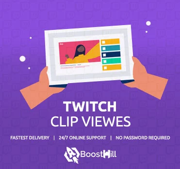 Buy Twitch Clip Views from BoostHill
