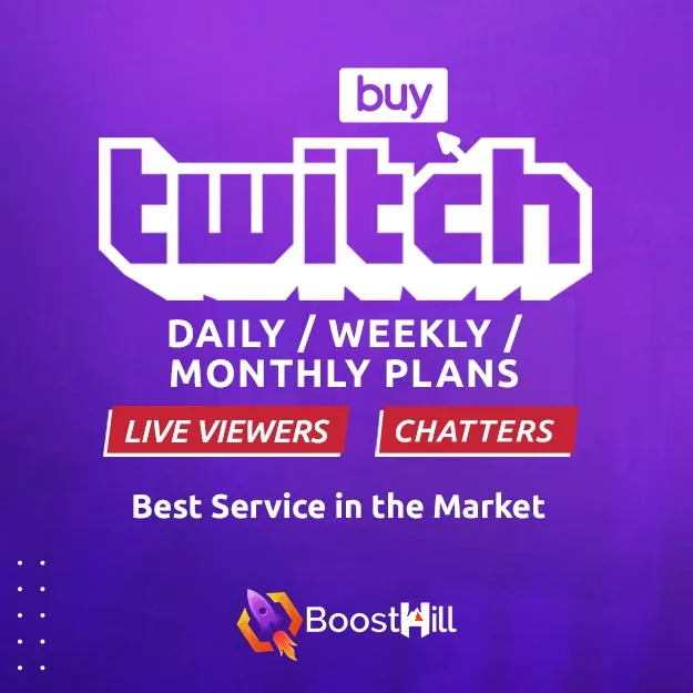 Buy Twitch Daily Weekly Monthly Plans