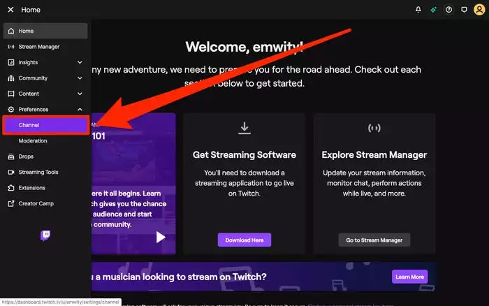how to find your stream key on twitch