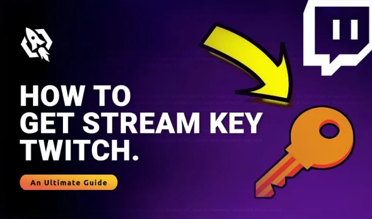 How to get stream key twitch