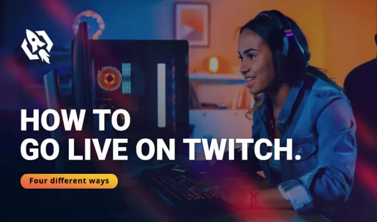 how to go live on twitch