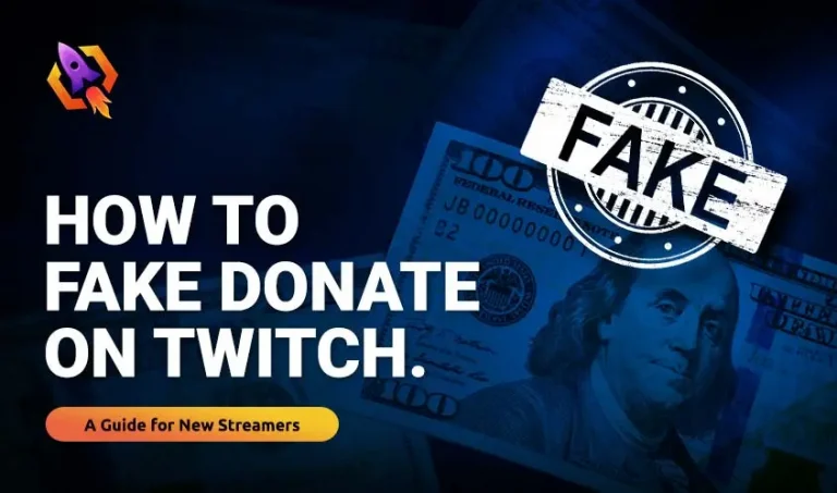 How to Fake Donate on Twitch