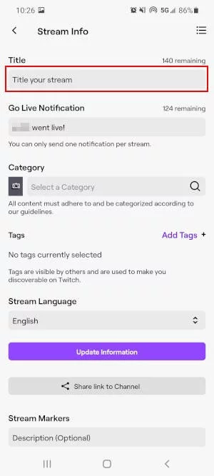 How To Change Game Category On Twitch PC Mobile