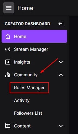 roles manager twitch