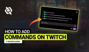 How to Add Commands on Twitch