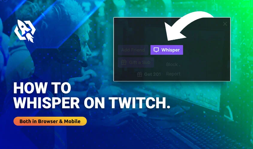 how to whisper on twitch