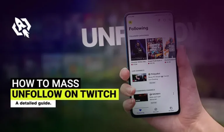 how to mass unfollow on twitch