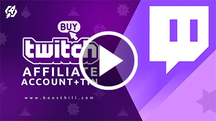 buy twitch affiliate account