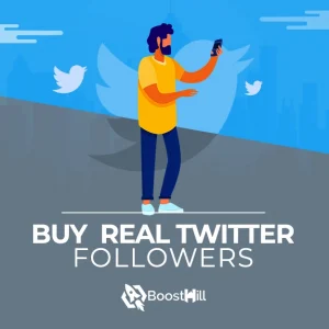 BoostHill is safe place to buy Twitter followers (100% real and active)
