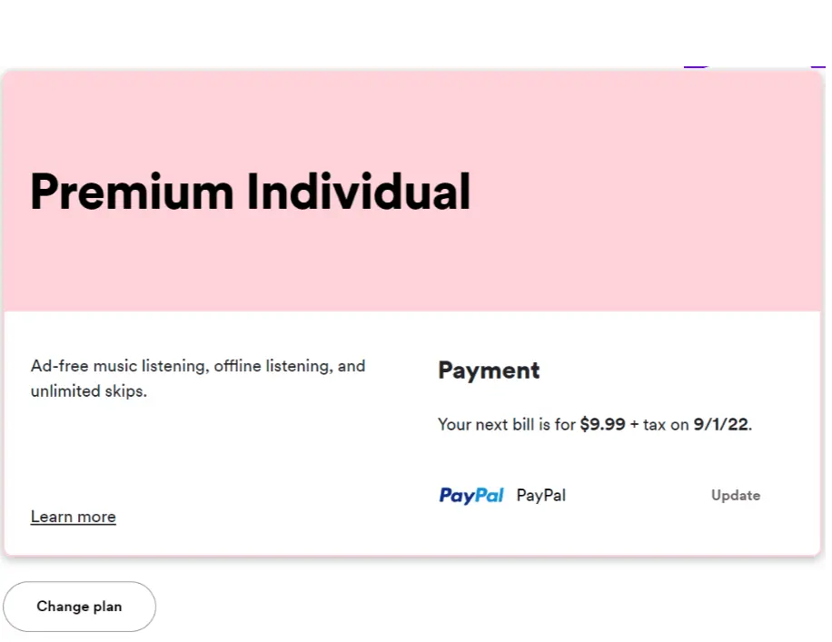 current payment method on shopify