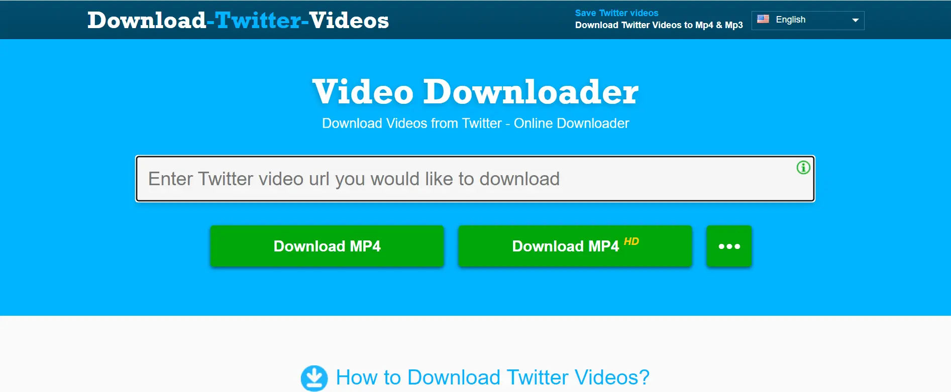 Download Twitter Video