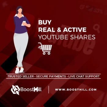 buy real and active youtube shares