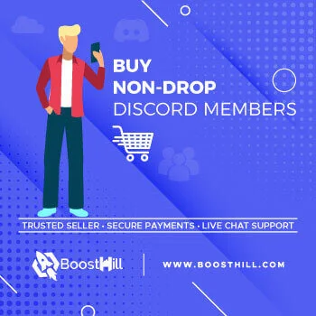 buy non-drop discord members