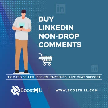 buy linkedin non-drop comments