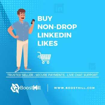 buy non-drop linkedin likes