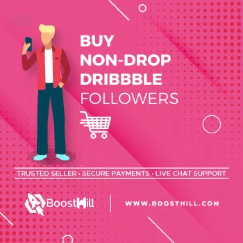buy non-drop dribbble followers