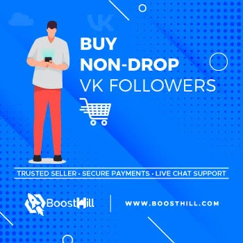 buy non-drop vk followers