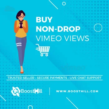 buy non drop vimeo views