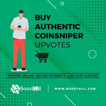 buy authentic coinsniper upvotes