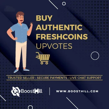 buy authentic freshcoins upvotes