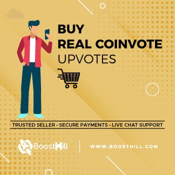 buy real coinvote upvotes